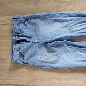 Super high rise skinny jeans
